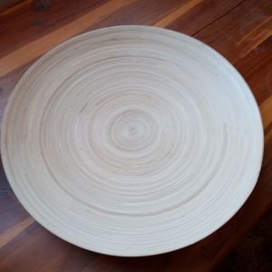🚫SOLD🚫Bamboo plate from Ikea